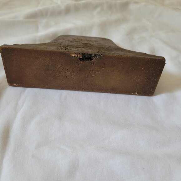 Vintage UVA McKim Hall Brass/Bronze Bookend - Picture 4 of 5